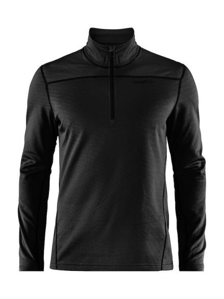 Craft Pin halfzip Skipully zwart heren 1905362-999000