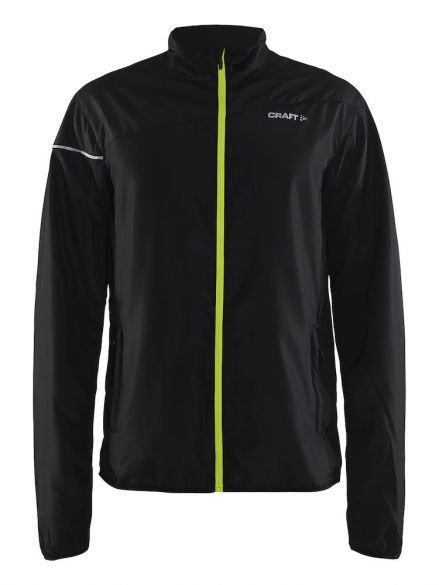Craft Radiate hardloopjack zwart heren 1905381-999603