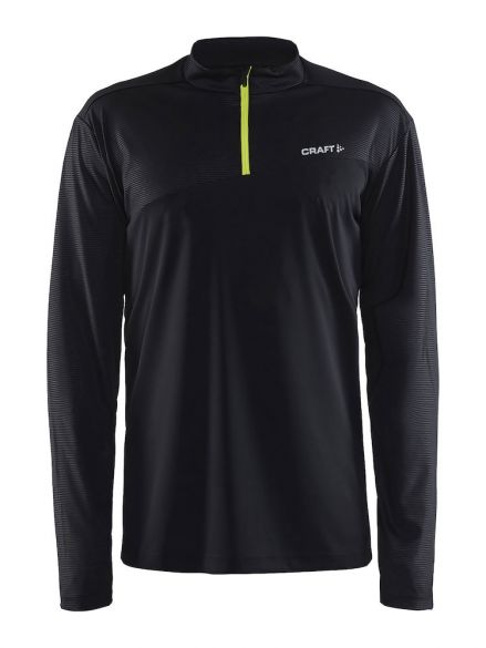 Craft Radiate lange mouw hardloopshirt zwart heren 1905387-999603