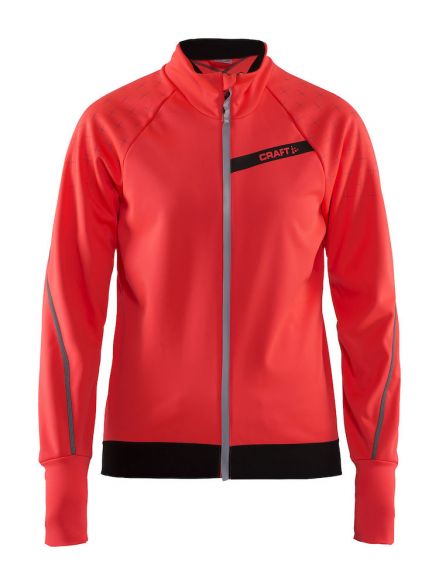Craft belle glow fietsjacket roze dames 1905442-801999