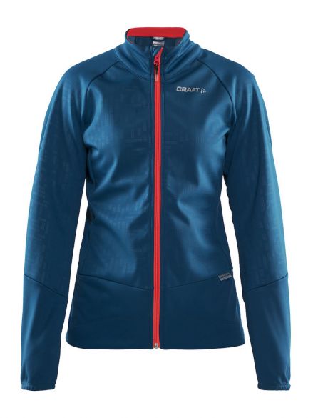 Craft rime jacket blauw dames 1905444-370801