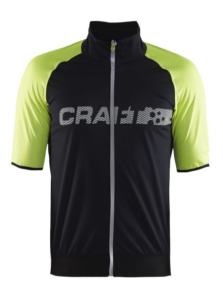 Craft Shield 2.0 fietsshirt zwart/flumino heren 1905447-999851