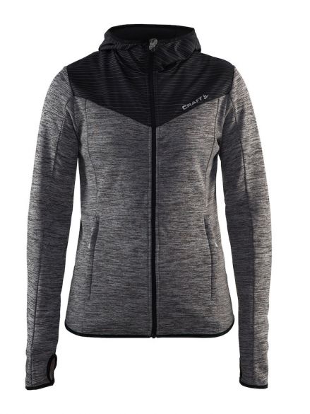 Craft Breakaway jersey hardloopjack grijs dames 1905497-975999
