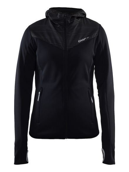 Craft Breakaway jersey hardloopjack zwart dames 1905497-999000