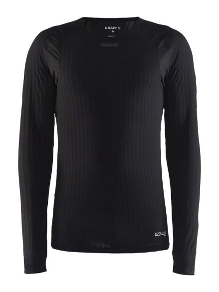 Craft Active extreme 2.0 lange mouw ondershirt zwart heren 1905519-9999-VRR