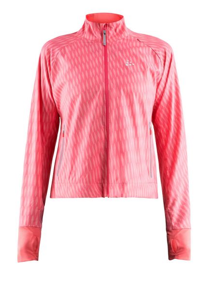 Craft Breakaway hardloopjack roze dames 1905827-121702