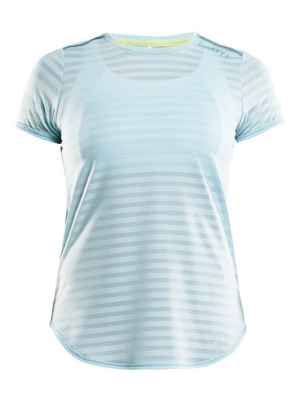 Craft Breakaway korte mouw hardloopshirt blauw dames 1905837-619610