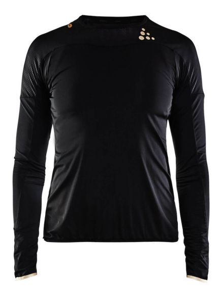 Craft Shade lange mouw hardloopshirt zwart dames 1905843-999221