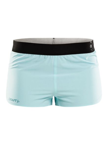 Craft Shade racing hardloop short blauw dames 1905851-619610