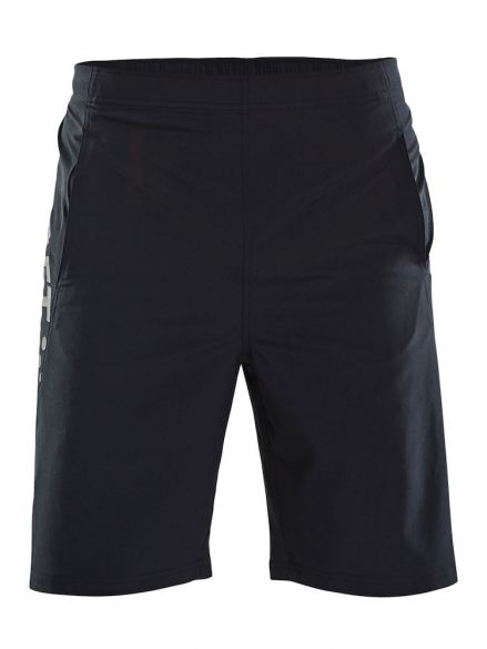 Craft Deft stretch hardloop short zwart heren 1905969-999000