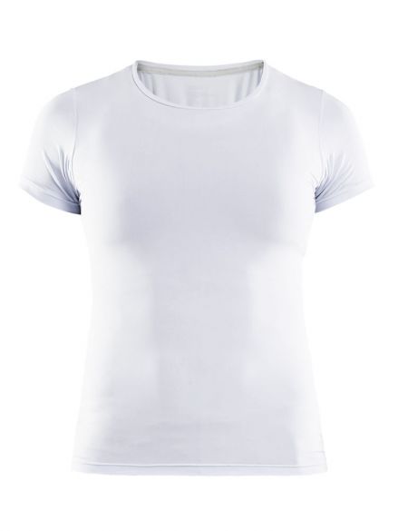 Craft Essential korte mouw ondershirt wit dames 1906049-900000