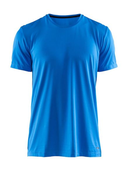 Craft Essential RN korte mouw shirt blauw heren 1906052-356000