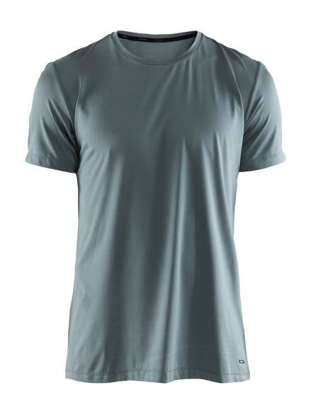 Craft Essential RN korte mouw shirt groen heren 1906052-615000