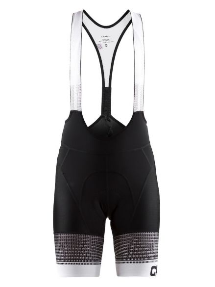 Craft Empress bibshort zwart/wit dames 1906069-999900