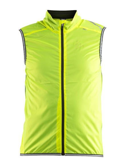 Craft Lithe fietsvest geel heren 1906087-851999