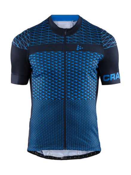 Craft Route fietsshirt korte mouw blauw heren 1906089-396356-VRR