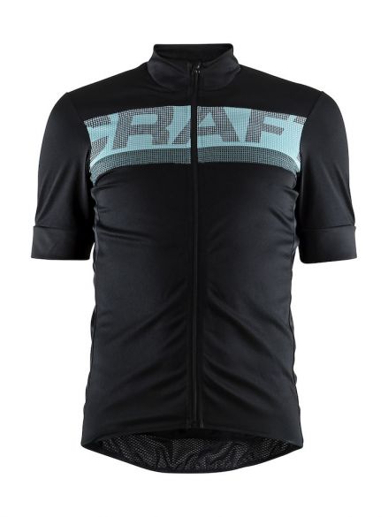 Craft Reel fietsshirt zwart/blauw heren 1906096-999619