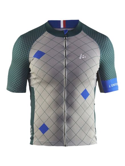 Craft Monument fietsshirt korte mouw PR l'enfer du Nord heren 1906120-692000