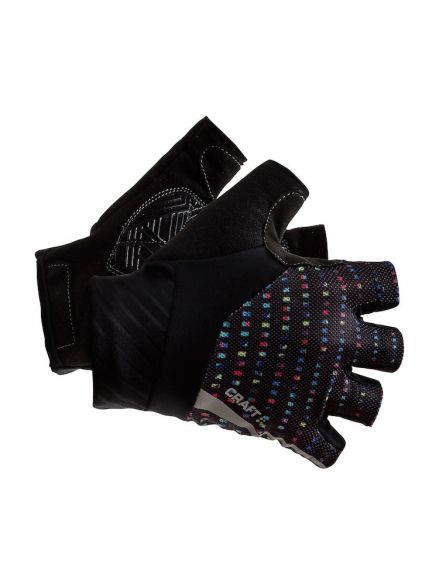 Craft Roleur fietshandschoenen zwart/multi unisex 1906149-999007