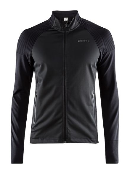 Craft Urban run fuseknit hardloopjack zwart heren 1906446-999000