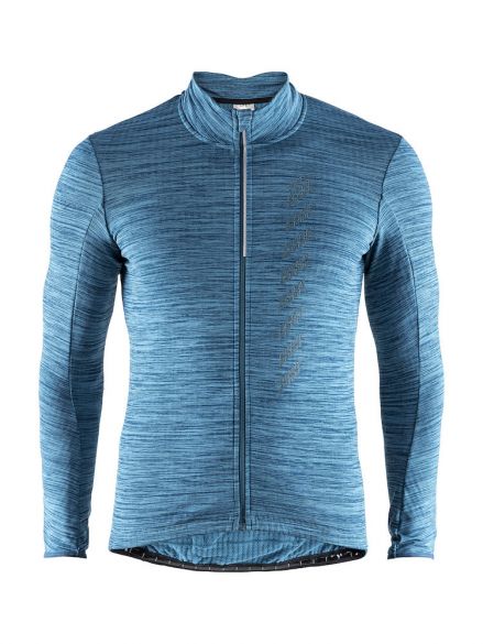Craft Velo thermal 2.0 lange mouw fietsshirt blauw heren 1906562-677000-VRR