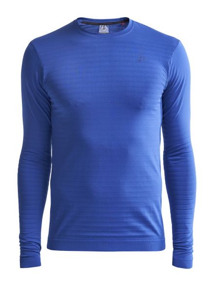 Craft Warm comfort lange mouw ondershirt blauw heren 1906608-360000-VRR