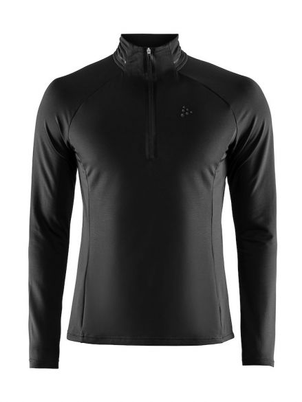 Craft Prep halfzip Skipully zwart heren 1906647-999000