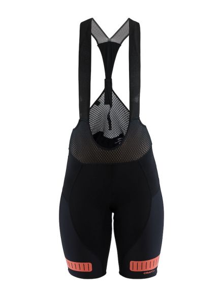 Craft Hale glow bibshort zwart/boost dames 1907131-999734