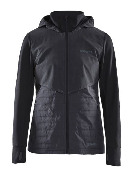 Craft Lumen Subzero hardloopjack zwart dames 1907698-999000