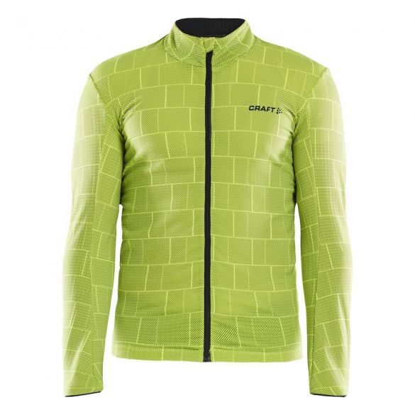 Craft Ideal Thermal fietsshirt geel heren 1907820-150851