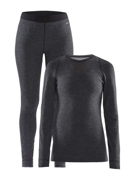 Craft Merino 180 onderkleding voordeelset zwart dames 1907887-998000