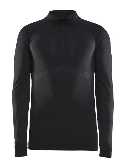 Craft Active Intensity zip lange mouw ondershirt zwart heren L afbeelding