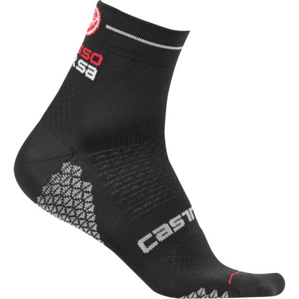 Castelli Rosa corsa due socks zwart dames 19080-010