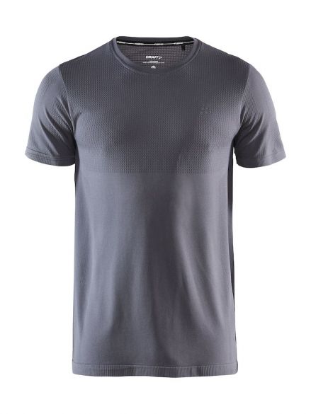 Craft Fuseknit light korte mouw ondershirt grijs heren 1908843-985000