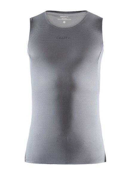 Craft Pro Dry Nanoweight mouwloos ondershirt grijs heren 1908850-985000