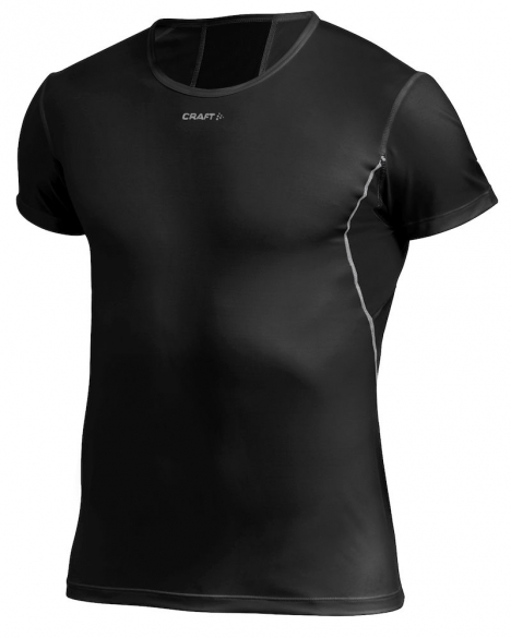 Craft Stay cool mesh ondershirt korte mouw zwart heren 193678-1999-VRR