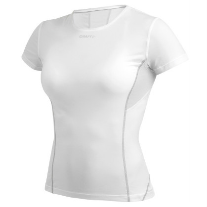 Craft Stay cool mesh korte mouw ondershirt wit dames 193684-1900