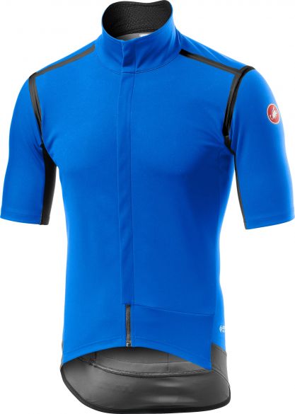 Castelli Gabba RoS korte mouw fietsshirt blauw heren 19502-059