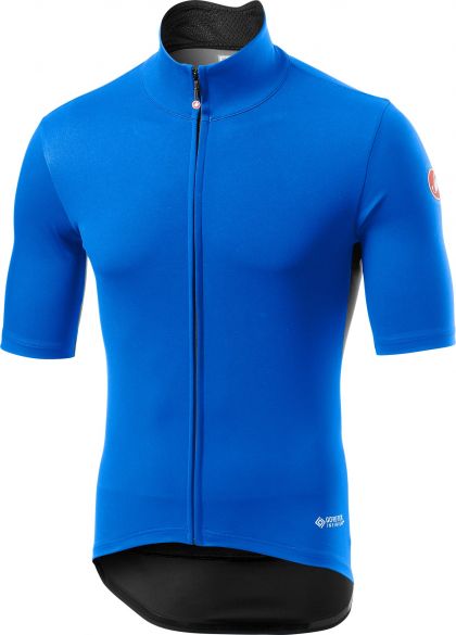 Castelli Perfetto RoS Light korte mouw fietsshirt blauw heren 19503-059