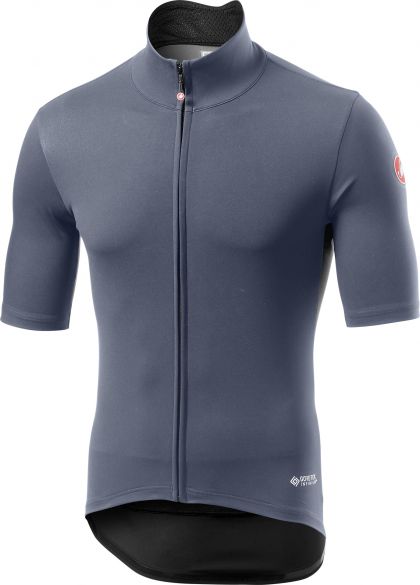Castelli Perfetto RoS Light korte mouw fietsshirt dark steel blauw heren 19503-070