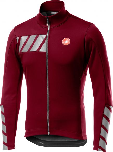 Castelli Raddoppia 2 jacket rood/paars heren 19506-616