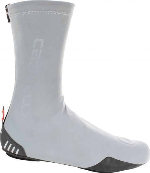 Castelli Reflex shoecover overschoen zilver heren 19526-110