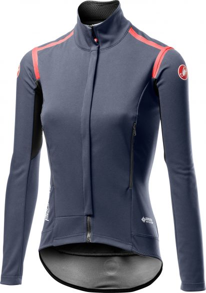 Castelli Perfetto RoS lange mouw jacket dark steel blauw dames 19535-070