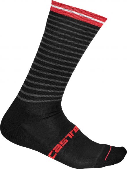 Castelli Venti Soft fietssokken zwart heren 19565-010