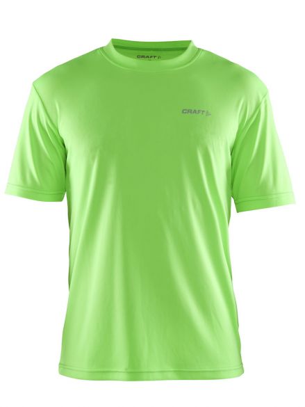 Craft Prime korte mouw hardloopshirt groen heren 199205-1810