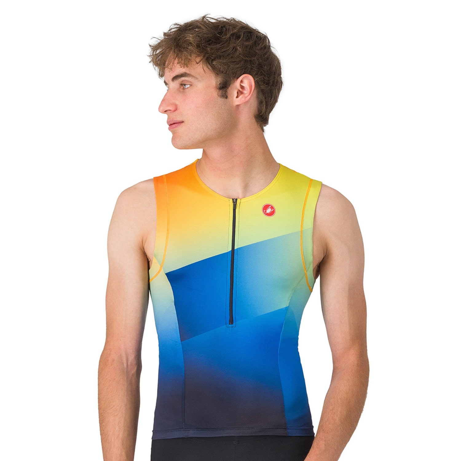Castelli free speed 3 top sleeveless multicolor heren 8625088-424