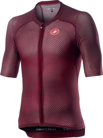 Castelli Climber's 3.0 korte mouw fietsshirt rood heren 20012-133