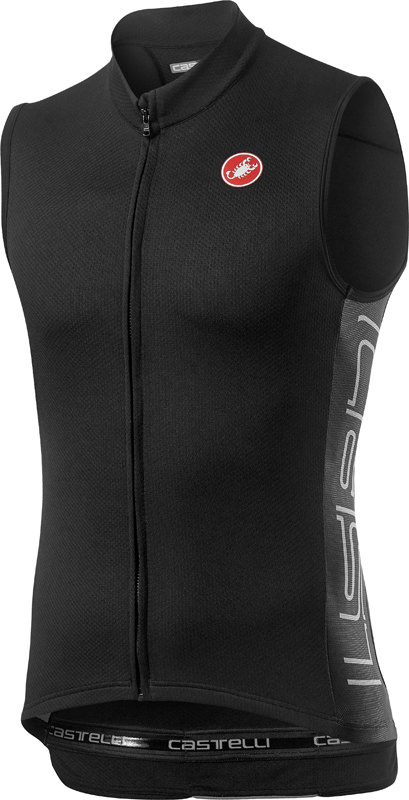 Castelli Entrata V mouwloos fietsshirt zwart heren 20020-085