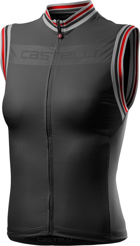 Castelli Promessa 3 mouwloos fietsshirt zwart dames 20067-085-VRR