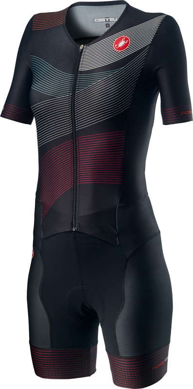 Castelli Free Sanremo 2 W trisuit korte mouwen zwart dames 8620096-010